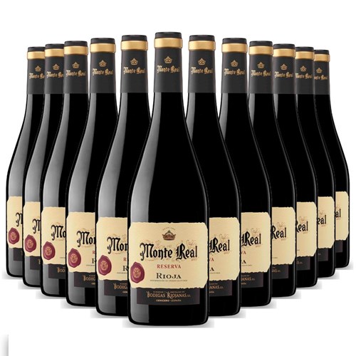 Case of 12 Monte Real Reserva 75cl Red Wine